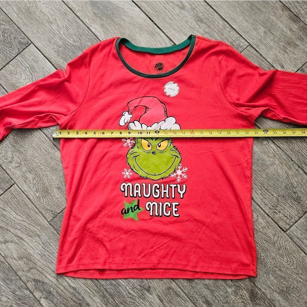 The Grinch Naughty and Nice PJ Set Size XXL - Picture 4 of 15